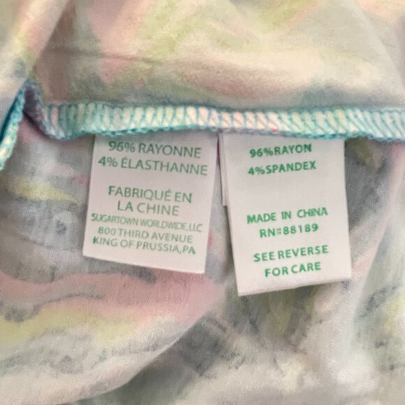 New Lilly Pulitzer XS Romper Rilla One In A Melon Stretch Knit NWT - Picture 8 of 10